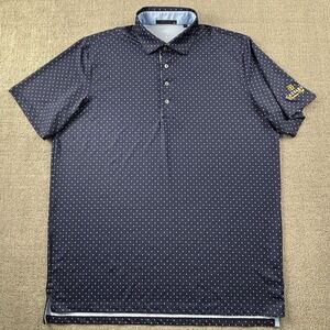Greyson Polo Shirt Adult Extra Large XL Blue Short Sleeve Golf Golfing Casual